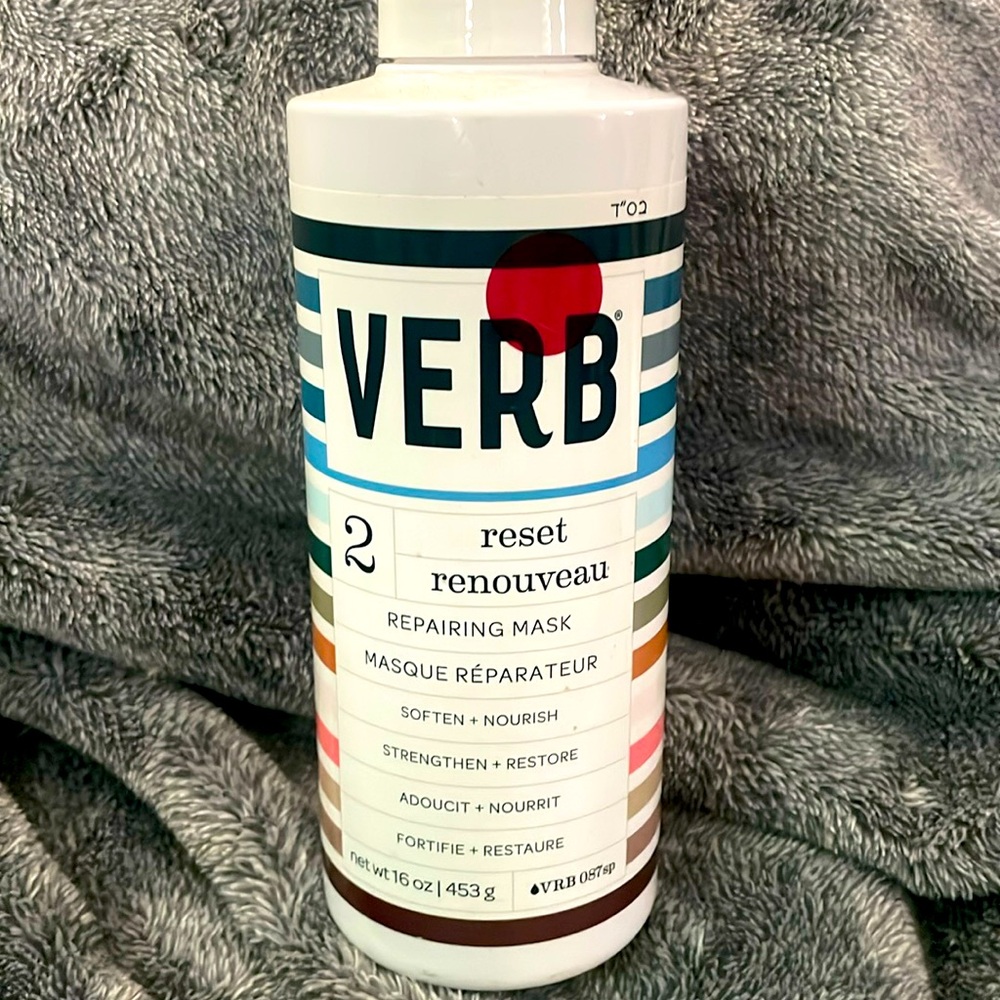 Verb reset repairing mask. 16 fluid ounces. brand new!